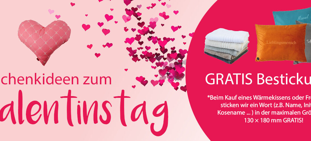 Geschenkideen zum Valentinstag